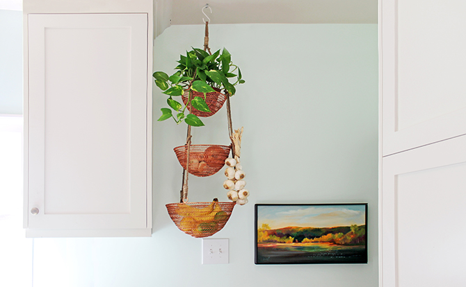 A Tisket. A Tasket. A Wall Full of Baskets