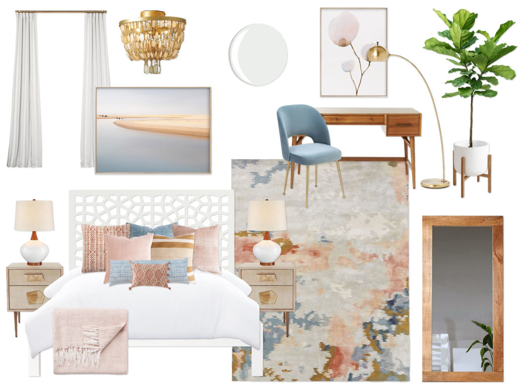 Decorist: Michael's Office & Guest Room - Erika Dale Interior Design